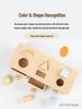 Montessori Wooden Coin Box: Children's Educational Toy for Early Intelligence Development