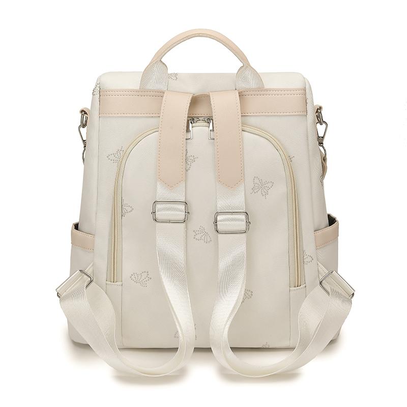 Large Capacity Nyl Backpack High Quality Women's Fashi Travel Laptop Bag Casual Daypack Vintage Shoulder Bag College School
