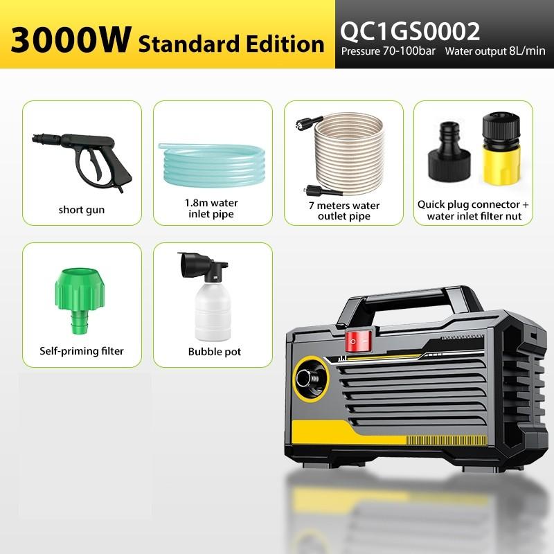 220V Household Water Jet High Pressure Cleaner Cordless Water Spray Air Pump Portable Car Washing Machine