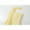 Strappy One-Shoulder Waist-Cinching Backless Formal Dress for Women