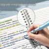 Detachable Coil Notebook: A5/B5 Thickened Loose-Leaf with Horizontal Lines and A4 Grid