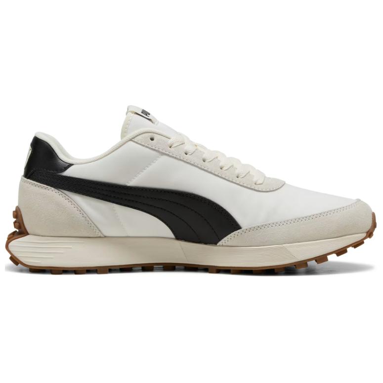 Puma Runtamed Series Lugged Classic Retro Comfortable Low-Top Lifestyle Shoes Unisex sneaker Beige Black 401605-03