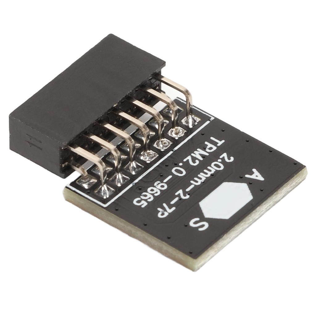 TPM 2.0 Module TPM 2.0 Chip TPM 2.0 Module TPM Chip 14 Pin 2x7P Security Module for ASUS for Win11   Module