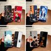 Shonen Anime-H-Haikyu Handyhülle für Samsung Galaxy A71, A70, A52, A51, A40, A30 Transparente Hülle