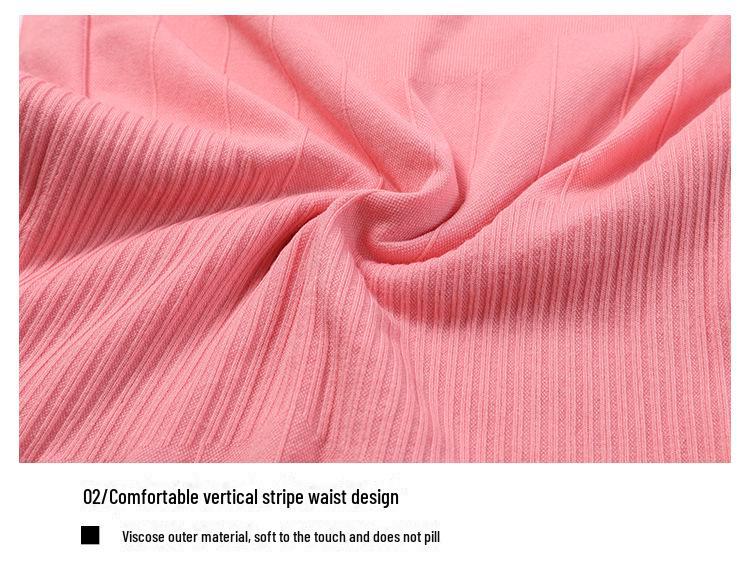 Han Jiemei Women's Thermal Underwear Set with Lace and Medium High Collar - Plus Velvet, Thickened for Autumn