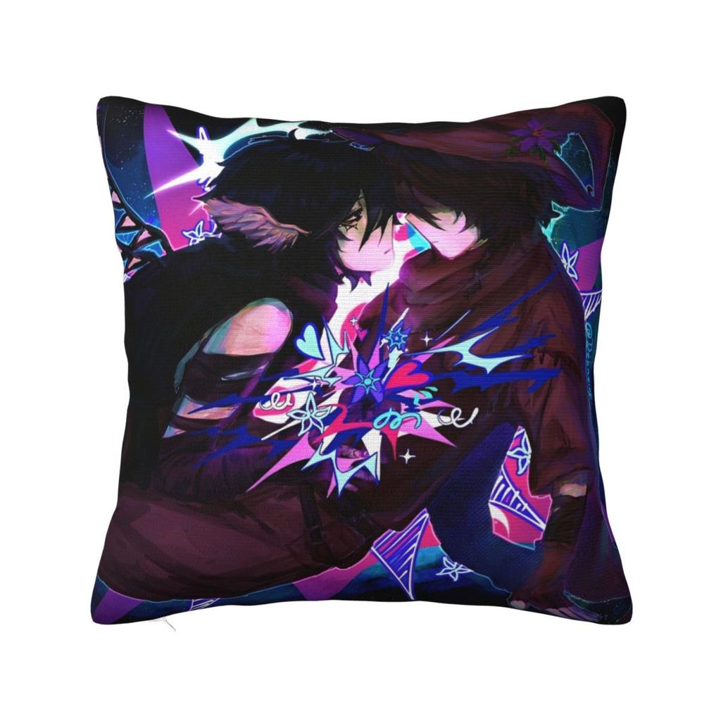 Azuretime Anime Pillow Cases Azure Two Time Game Cushion Cover Custom Polyester Decorative Pillowcase For Bed 18"