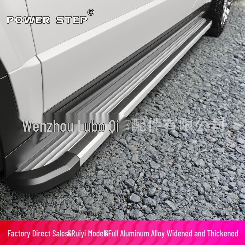 Ford Explorer Fixed Running Boards Black Plum All-Black Panel for Highlander and Teramont Auto Modification