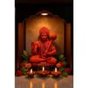 Bahubali Hanuman Ji Murti for Car Dashboard, Lord Hanuman Idol Statue for Home Decoration and Puja, Made with Resin