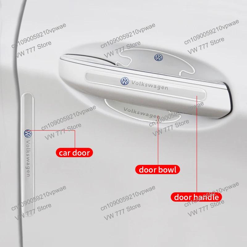 VW GTI GOLF 2026 Hot For VW VOLKSWAGEN 4/8Pcs For Volkswagen Golf Polo Touran Jetta Passat Tiguan Car Door Bowl Anti-collision P