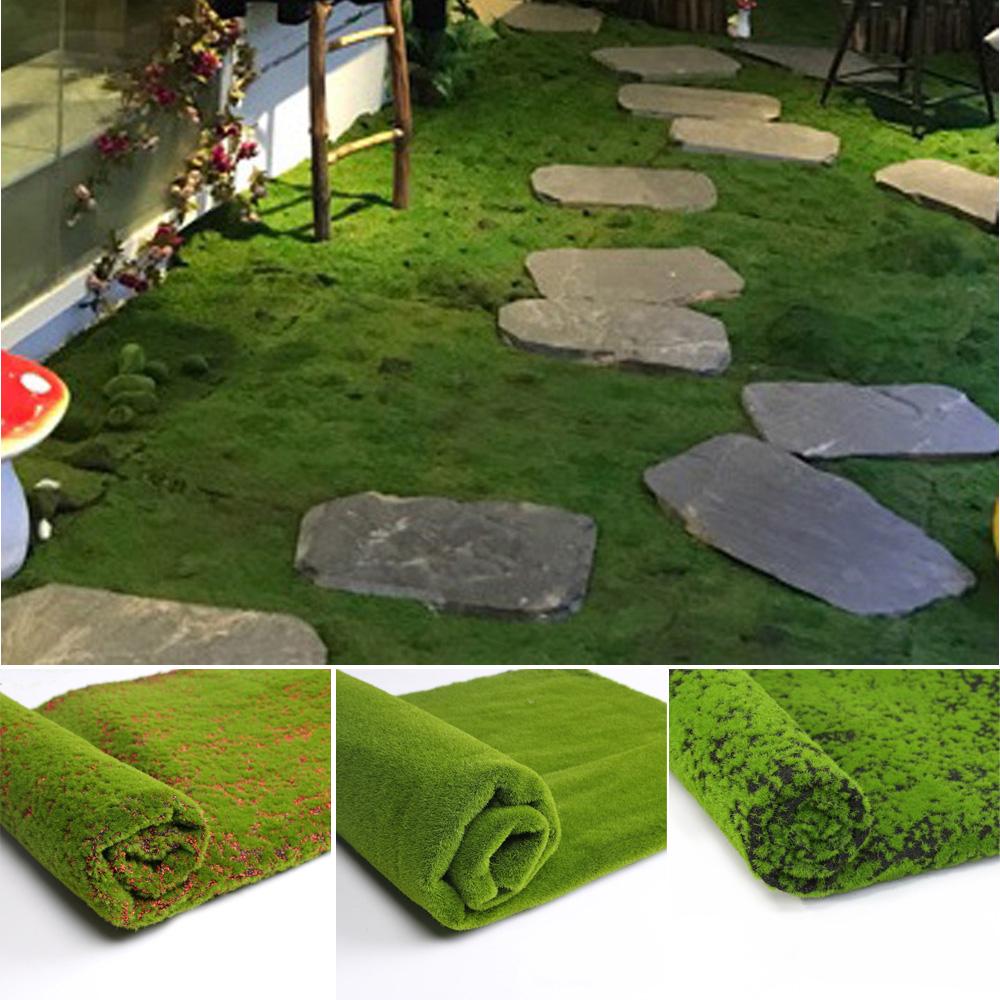 Home Artificial Moss Fake Plants Mosses Grass For Shop