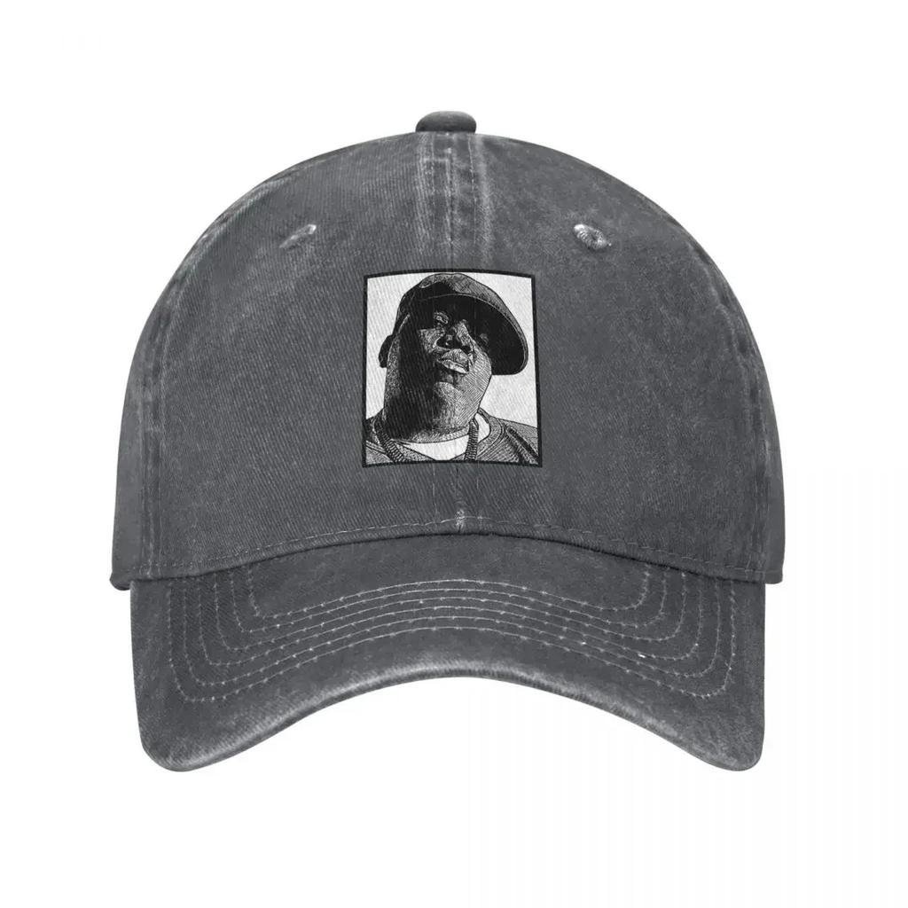 Biggie Smalls Merch Unisex Women Baseball Caps The Notorious B.I.G. Hats Cap Vintage Golf Adjustable Trucker Hats Snapback Cap