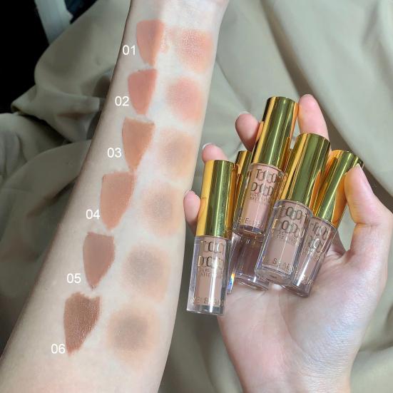 

2 г Перламутровые тени для век Не раздражающие нежные портативные воздушные туманные жидкие тени для век для девочек