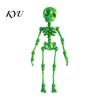 3D Printed Bone Ornaments Dancing Skeleton Aquarium Bubbler, Halloween Dynamic Fish Tank Ornament, Articulated Figurines Skull Oxygenating Ornament