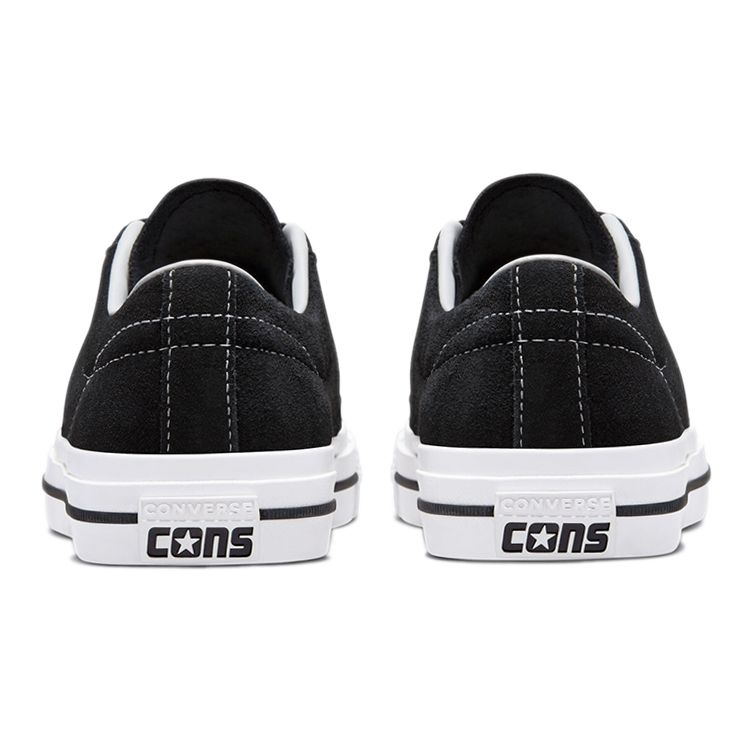 Converse One Star Pro Svart Hvit Unisex Sneakers 171327C