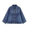 European and American style, new women's clothing, classic, cape denim jacket 8727070