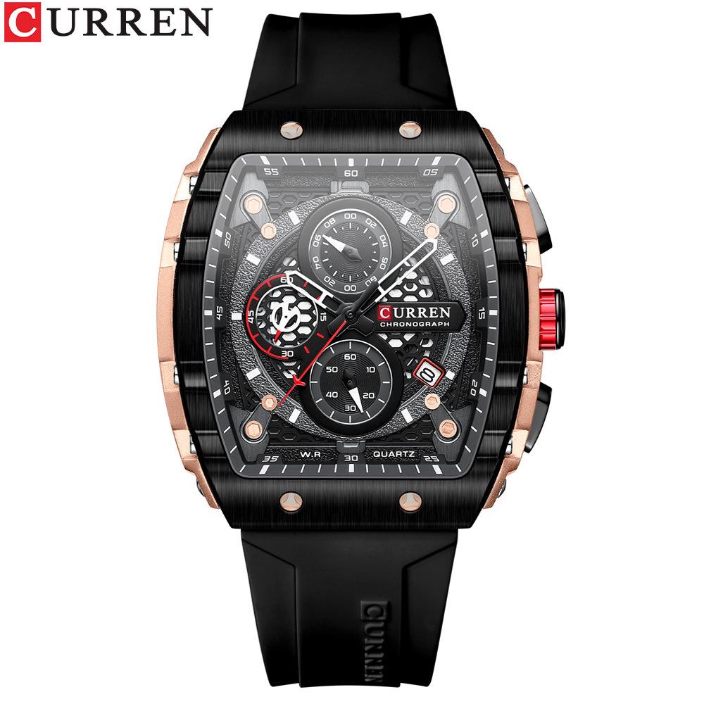 CURREN Men's Multifunction Chronograph Sports Watch 8442