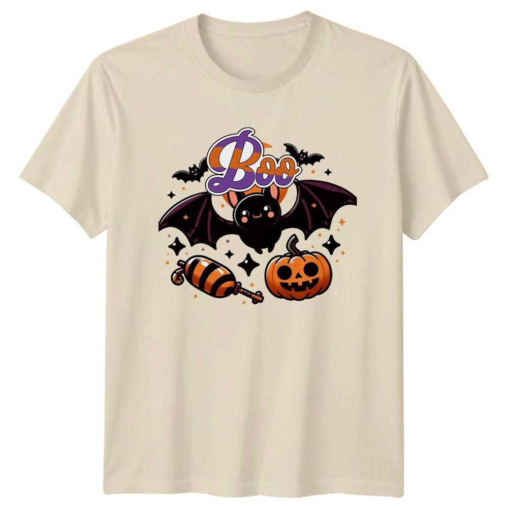 Boo TShirt Cute Bat Halloween Halloween Gift For Him And Her