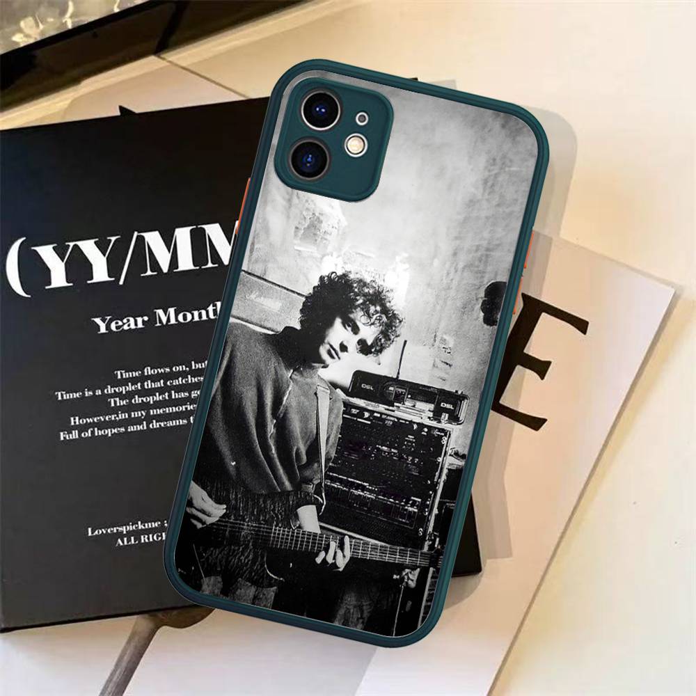 Gustavo Cerati Soda Stereo For iPhone Air 16 15 14 Plus 13 12 11 Pro Max Matte Cover Jelly Shockproof Phone Case