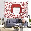 Yayoi Kusama Abstract Painting Tapestry Wall Hanging Aesthetic Home Decor Tapestries for Dorm Room