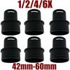 1/2/4/6X 42mm To 60mm Diesel Parking Heater Duct Ducting Pipe Joiner Connector Air Vent Outlet Reducer For Car Van Truck Camper