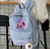 Anime Cartoon K-Pop Demon Hunters Printed Backpack for Teenger Children Student Schoolbag Girl Kid Gift Women Large Capacity Waterproof Travel Bag