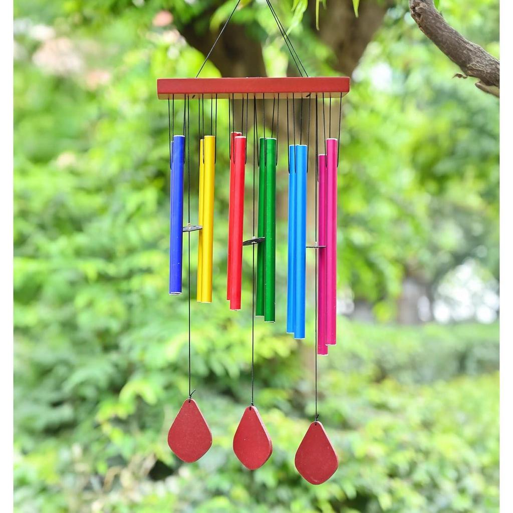 Harmony Multi-Color Wind Chimes for Bedroom & Living Room – Soothing Home Décor, Housewarming, Balcony & Garden Hanging Decoration
