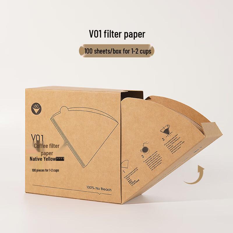 Zhaoran V60 Drip Coffee Filter Paper