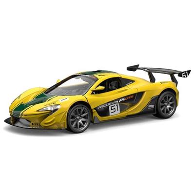 RW 1/24 Scale McLaren P1 Diecast Model Car (yellow, RW8924 YL)