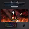 Dark Mysterious Anime Hhell Girl Mouse Pad Mousepad Large Gaming Lockedge Thickened Pc Table Desk Mat
