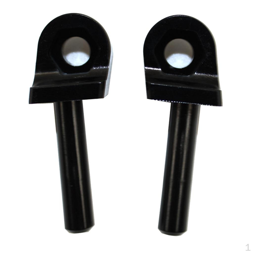 

1 Pair 41mm Motorcycle Accessories Windscreen Mounting Fixed Bolts 2004-2012 41mm чорний