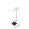 Solar Powered Wind Model DIY Ornament Decoration Science Teaching Educational Desk Windmill Model