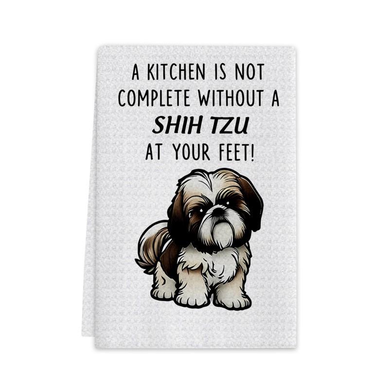 Microfiber Kitchen Towel Dishcloth Cleaning Cloth Washing Dishes Countertop Wiping Non Scratch Absorbent Multi Use Household Utility