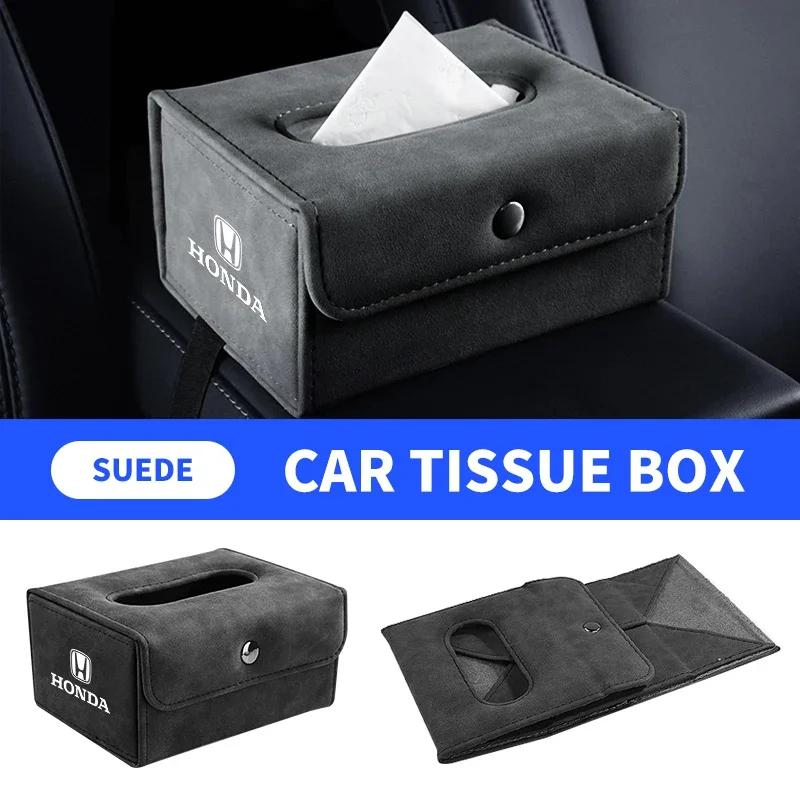 Multi-Function Folding Car Tissue Box For Honda Civci FIT CRV Accord Jazz HRV Dio Stepwgn Prelude Odyssey City CRX Pilot ahv256