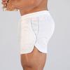 Herren Sportshorts Einfarbiges Design Normale Passform Freizeitshorts mit Kordelzug Schnelltrocknende Fitnessshorts