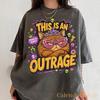 This Is An Outrage Shirt, Dungeon Crawler Carl Fan Tee, Goddamnit Donut Shirt, New Achievement Tee, Ride or Roar, Princess Donut And Mongo