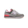 New Balance Nb 574 Series Core Plus Low Top Walking Shoes Baby Shoes Gray Pink YV574SOC