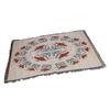 Vintage Sofa Towel Tablecloth Double Layer 2 Colors 4 Sided Tassels Rectangle Tassel Tablecloth for