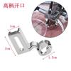 Stainless Steel Quilting Presser Foot Low Shank Free Motion Ruler Quilting Presser Foot for Singer Janome Brother Sewing Machine