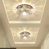 Aisle Flush LED Ceiling Lamp Living Room Crystal Corridor Aisle Lights LED Ceiling Lights
