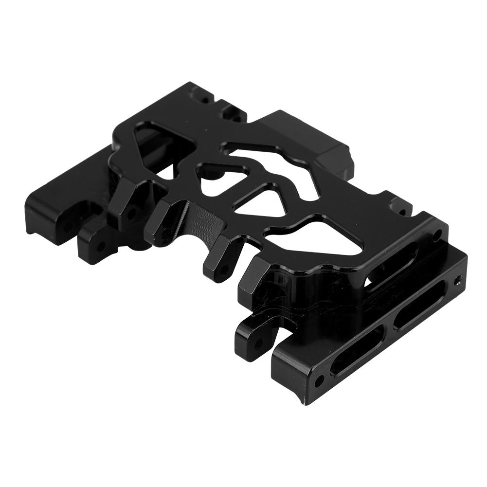 Aluminium Alloy Middle Gearbox Chassis RC Part for TRAXXAS TRX4 Land Rover Defender (Black)