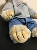 [USED] ROSS Petit Loup Teddy Bear Plush Toy, Dress-Up Bear, Love It