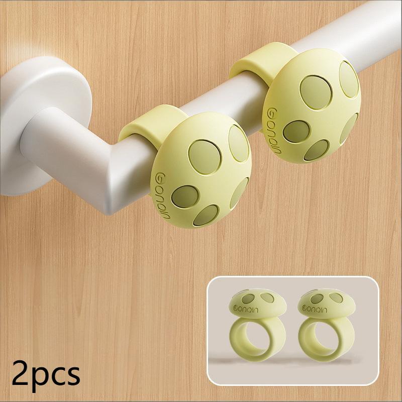 Home Protective Silicone Door Handle Anti-collision Cushion Pad Easy No-drill Installation