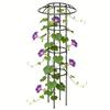 Garden Trellis For Climbing Plants Rustproof Stable Vertical Climbing Vine Supports Umbrella Trellis Tower Frame For Vine Rose