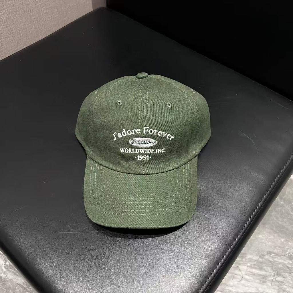 New Cap Star Hat Women's Summer Thickened Letter Embroidery American Retro Baseball Cap Men