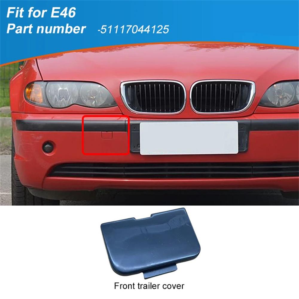 Front Bumper Tow Hook Cover Cap 51117044125 For BMW E46 318i 320i 325i 330i 325Xi