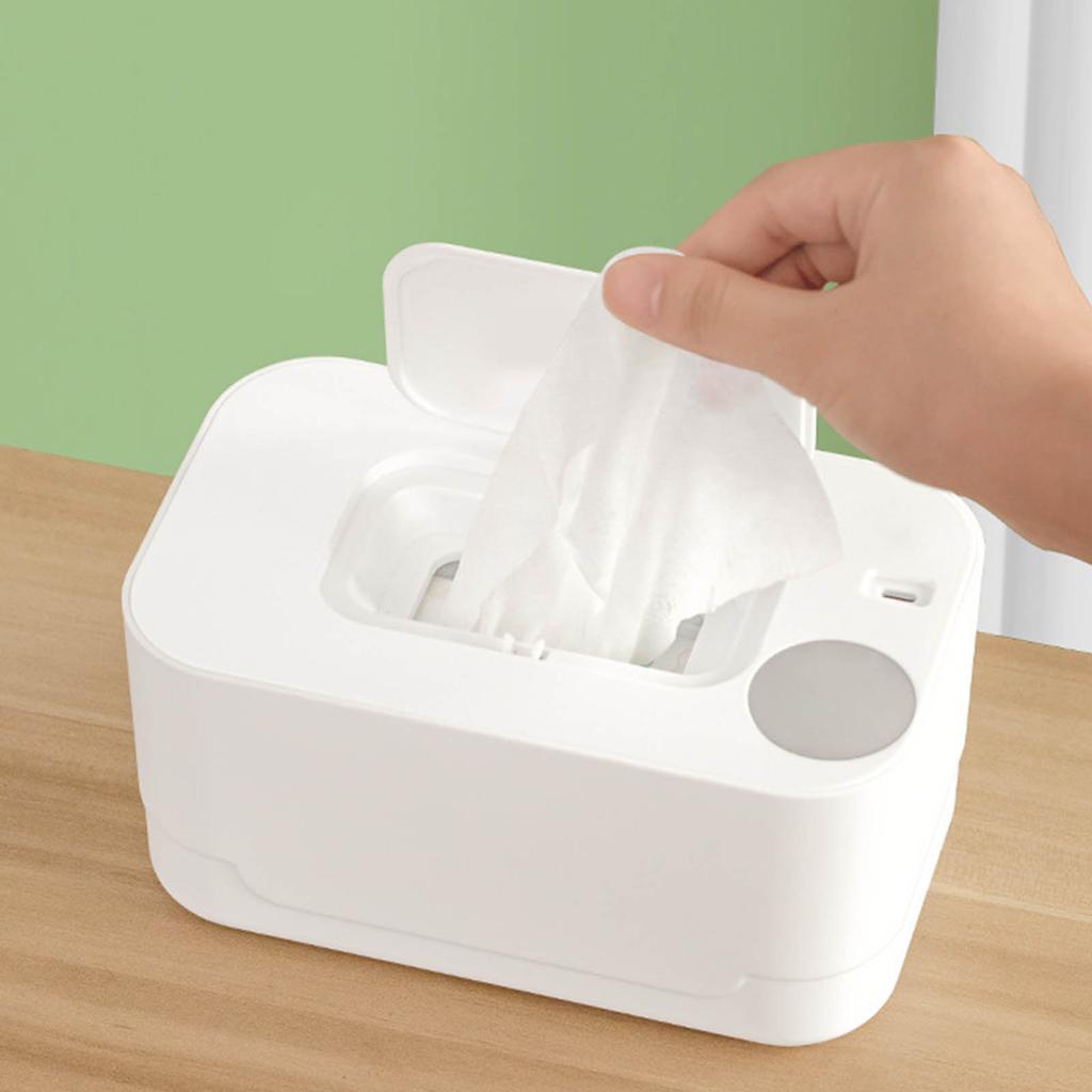 Baby Wipe Warmer Diaper Wipe Dispenser For Heating, Nursery, Road Trips, Camping, Versatile Business Care