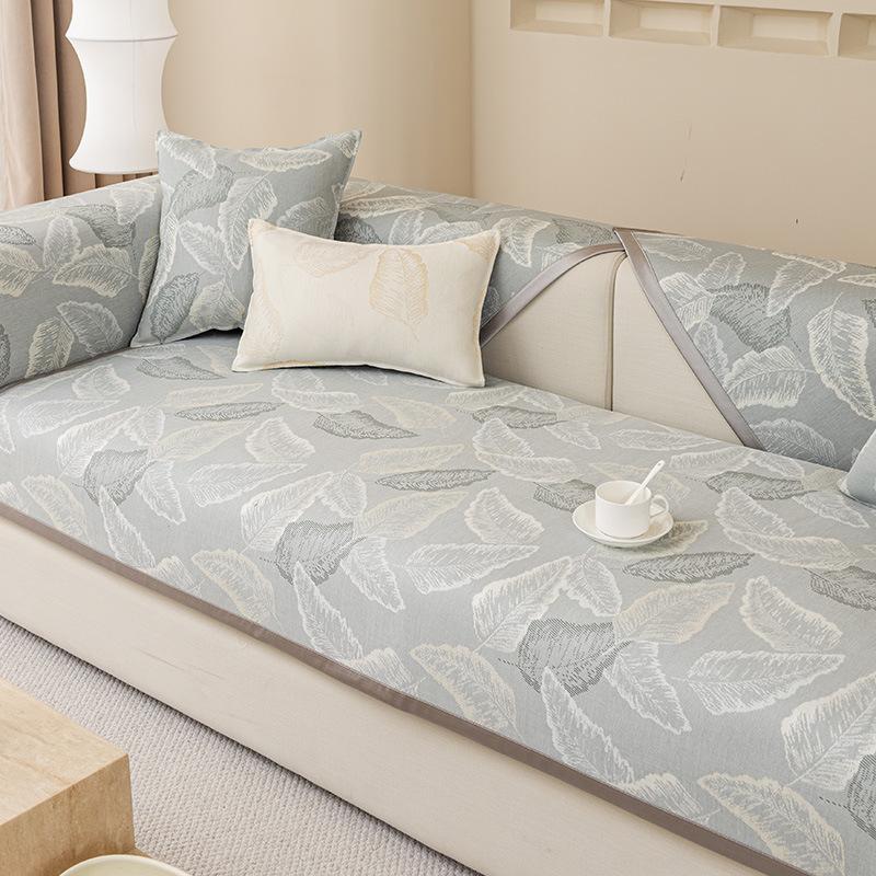 

Подушка для дивана из ледяного шелка Летняя летняя ковриковая подушка Летний нескользящий моющийся чехол для дивана Полотенце 70*70cm