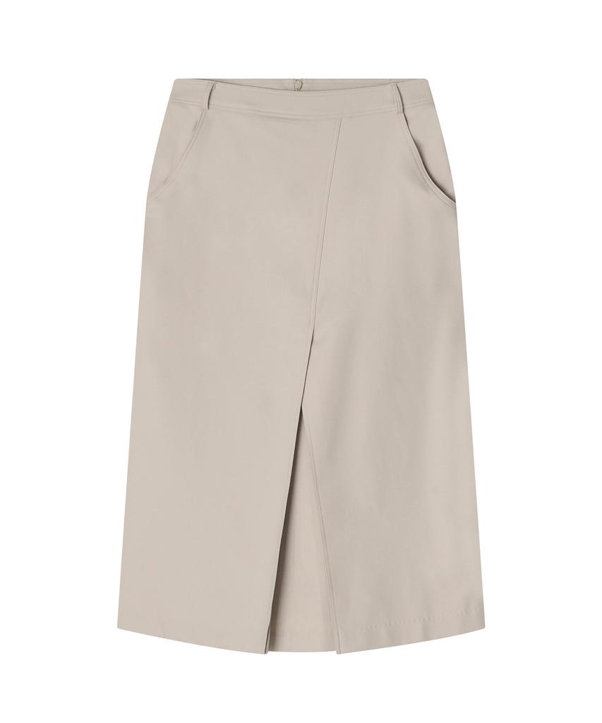 Meibeoyu Joyren H Wool Skirt _ Beige