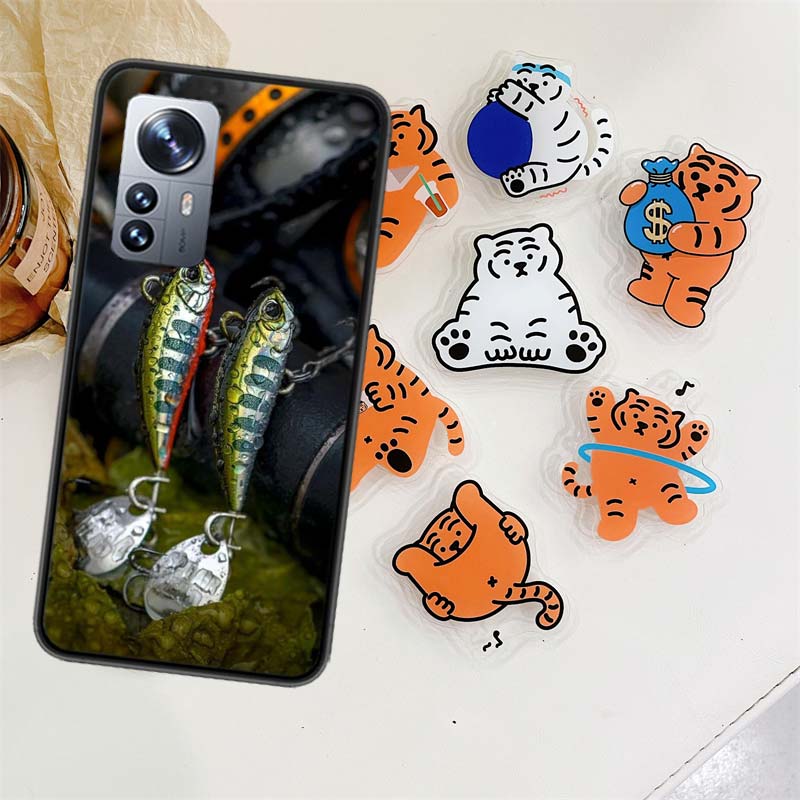Fishing Professional Bait Joint bait Phone Case For Xiaomi Poco X7 F6 F5 Pro F7 14 Ultra Mi 15 11 Lite F3 M6 M5S M4 11T 10T Pro