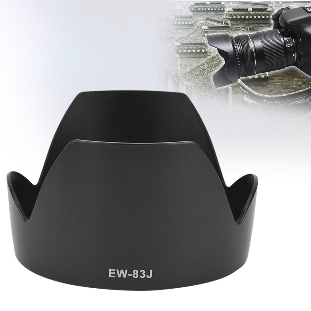 EW 83J ABS Mount Lens Hood Replacement for Canon EF S 17 55mm F 2.8 IS USM